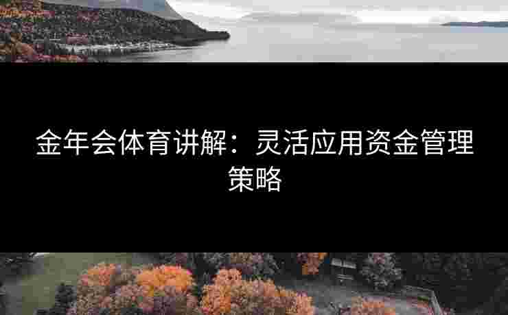 金年会体育讲解：灵活应用资金管理策略